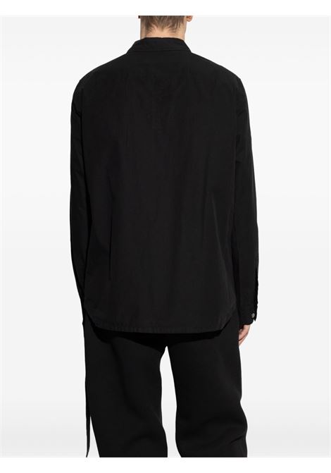 Black drawstring shirt Rick owens drkshdw - men RICK OWENS DRKSHDW | DU01E3296P09